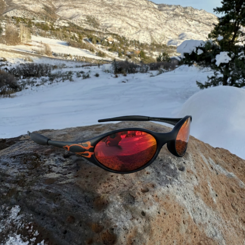 Y2K Flame Sunglasses